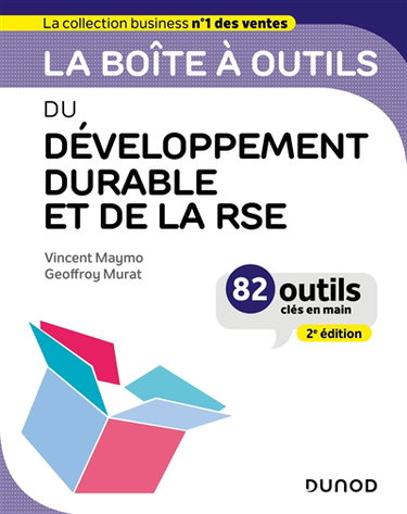 Couverture de La boîte à outils du développement durable et de la RSE : 82 outils clés en main
