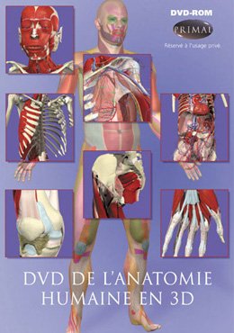 Couverture de DVD de l'anatomie humaine en 3D : DVD-ROM