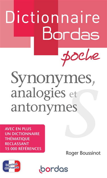 Synonymes, analogies et antonymes