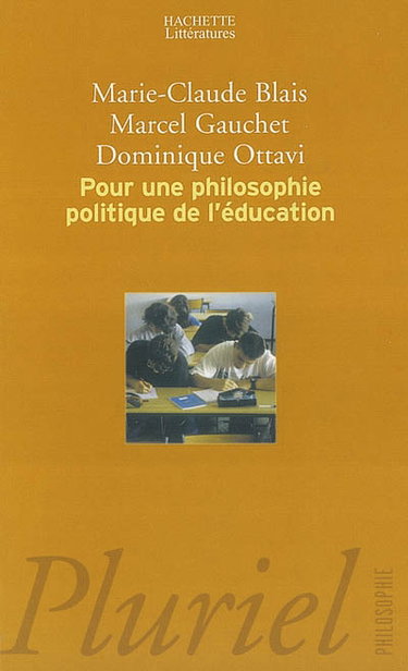 Pour une philosophie politique de l'éducation : six questions d'aujourd'hui