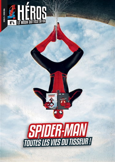 Couverture de Héros : le mook..., n° 4. Spider-Man : toutes les vie du tisseur !