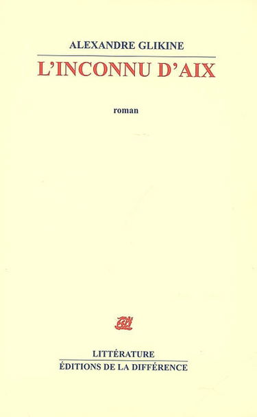 L'inconnu d'Aix