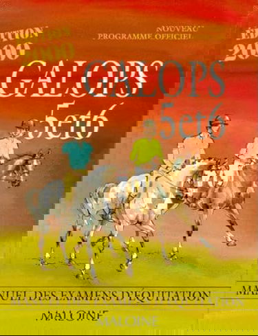 Galops 5 et 6, édition 2000