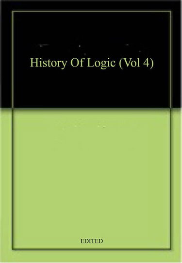 Couverture de History Of Logic