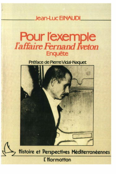Pour l'exemple : l'affaire Fernand Iveton