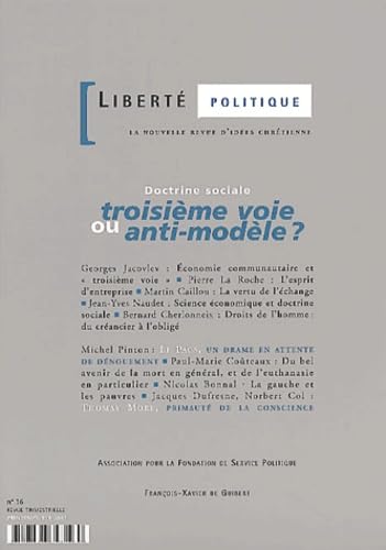 Liberté politique, n° 16