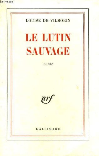 Couverture de LE LUTIN SAUVAGE.