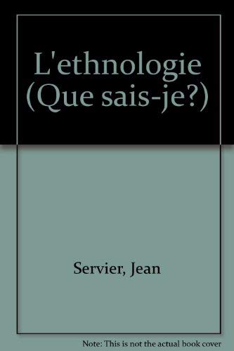 L'ethnologie