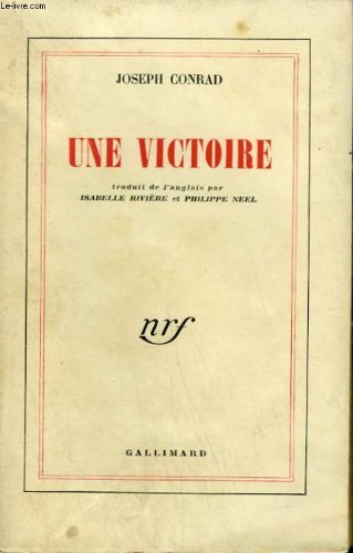 Couverture de Une victoire. par Joseph Conrad