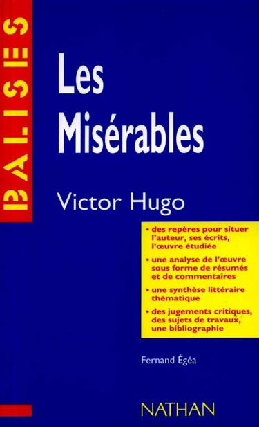Les misérables, Victor Hugo