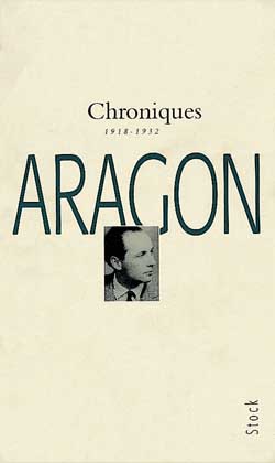 Chroniques. Vol. 1. 1918-1932
