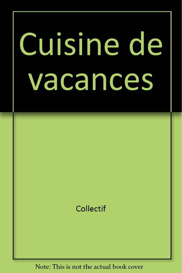 Cuisine vacances