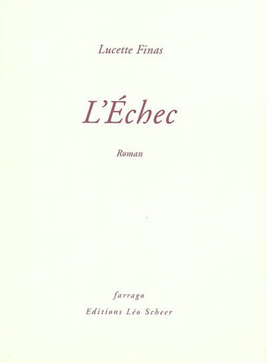 L'échec