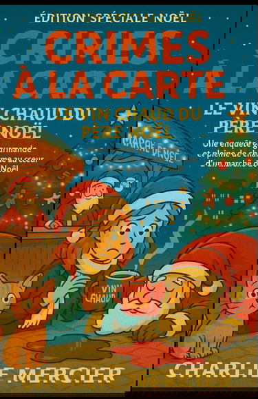 Crimes à la Carte – Le vin chaud du Père Noël (Édition spéciale Noël): Une enquête gourmande et pleine de charme au cœur d’un marché de Noël alsacien