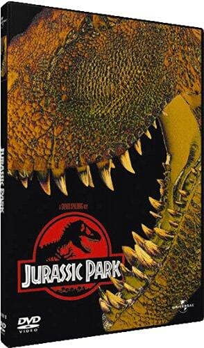 Couverture de Jurassic Park par Sam Neill