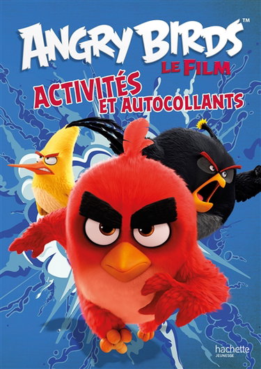 Couverture de Angry birds, le film : activités et autocollants par Hachette Jeunesse