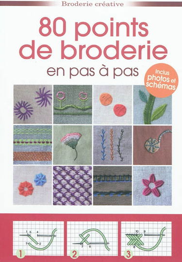 80 points de broderie en pas à pas
