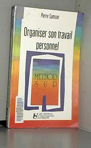 Organiser son travail personnel