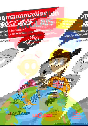 PROGRAMMATION ANGLAIS Cycle 2 et 3 (livre + ressources numériques)