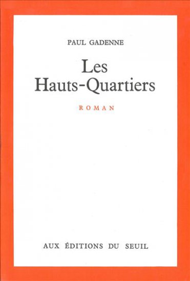 Couverture de Les hauts-quartiers