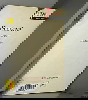 Droit civil, tome 2 : la famille