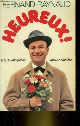 Couverture de heureux par Fernand Raynaud