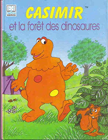 Couverture de Casimir et la forêt des dinosaures