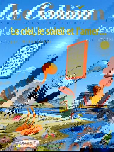 Gabian, le ciel, le soleil et l'amer