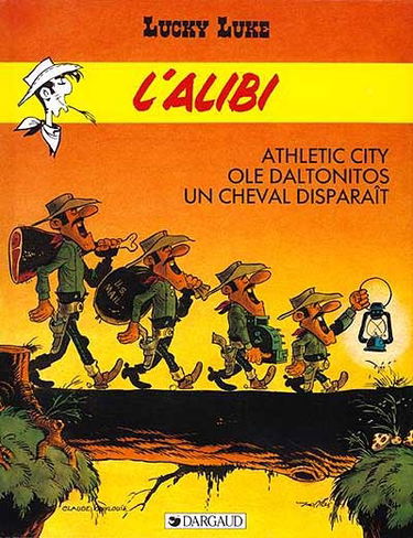 Lucky Luke. Vol. 29. L'alibi. Athletic city. Ole Daltonitos. Un cheval disparaît
