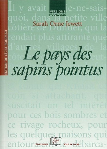 Couverture de Le pays des sapins pointus : et autres récits