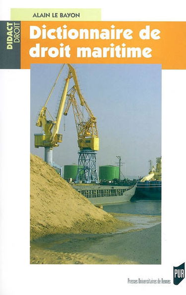 Dictionnaire de droit maritime