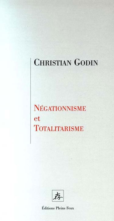 Négationnisme et totalitarisme