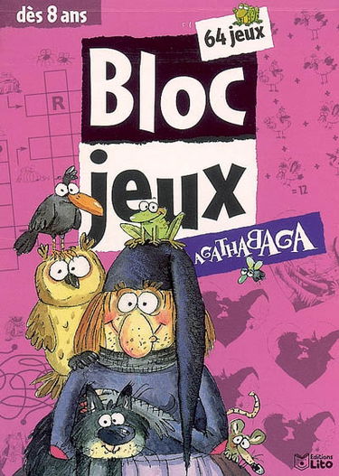 Bloc-jeux Agathabaga : 64 jeux, dès 8 ans