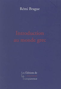 Introduction au monde grec : études d'histoire de la philosophie