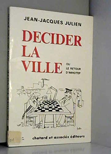 Couverture de Decider la ville 073193