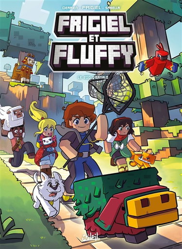 Couverture de Frigiel et Fluffy. Vol. 17. Le zoo d'Ernald