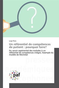 Un référentiel de compétences de patient : pourquoi faire ?