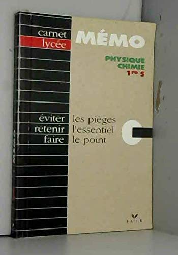 Physique Chimie 1ere S