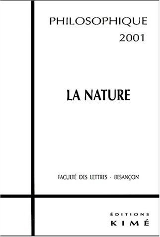 Philosophique. La nature