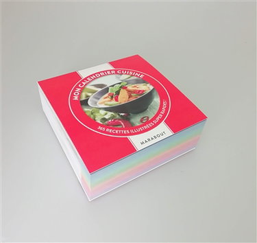 Mon calendrier cuisine : 365 recettes illustrées super rapides !