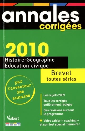 Histoire géographie, éducation civique : brevet toutes séries