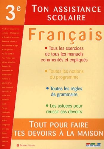 Ton assistance scolaire français 3e