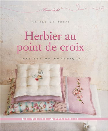 Herbier au point de croix : inspiration botanique