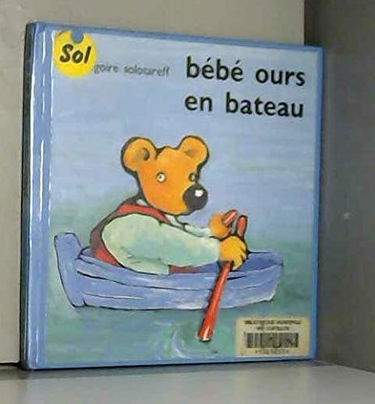 Bébé ours en bateau