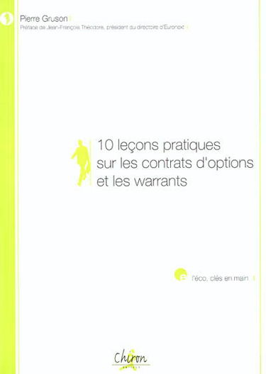 10 leçons pratiques sur les options et warrants