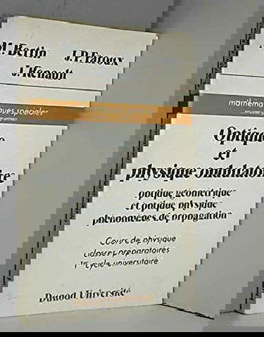 Optique et physique ondulatoire