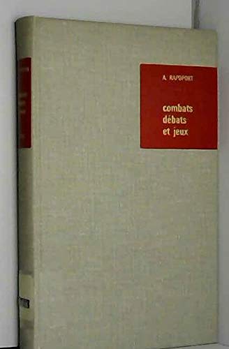 Couverture de Combats, débats et jeux