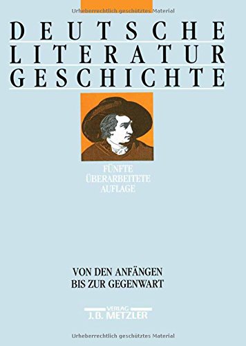 Couverture de DEUTSCHE LITERATUR GESCHICHTE: Von den Anfängen bis zur Gegenwart par Collectif