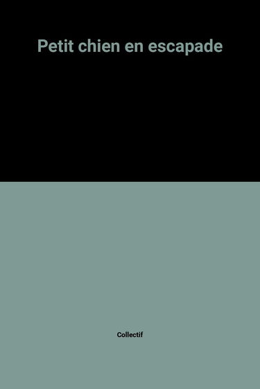 Un petit chien en escapade