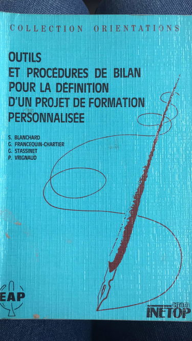 Procédures de bilan et projet formation